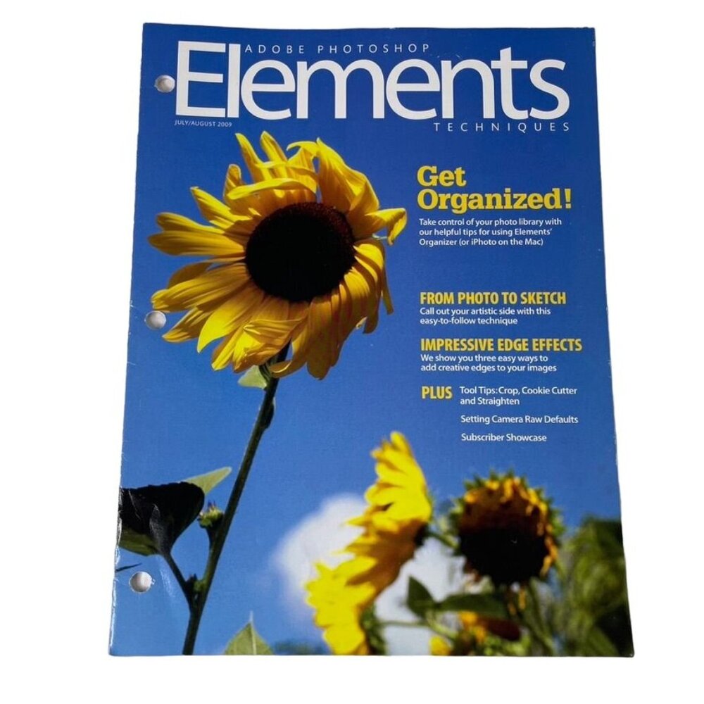 Adobe Photoshop Elements Techniques Magazine u July Aug 2009
